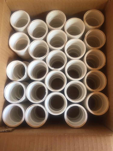 Bulto De 150 Uniones Anillo Pvc Electricidad 1 Pulgada