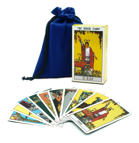 Cartas Del Tarot Rider Waite Incluye Manual Rapido Español