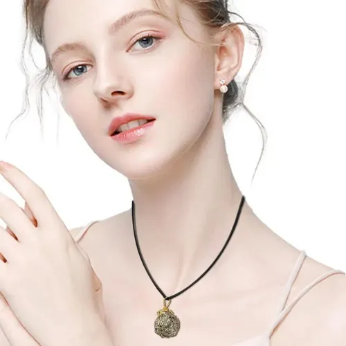 Raw Pyrite Stone Necklace Natural Crystal Stone