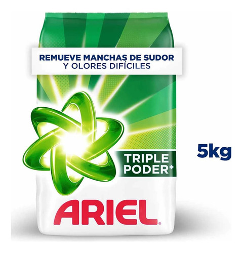 Detergente Ariel Triplepoder5kg