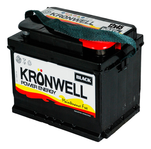 Imagen 1 de 10 de Bateria Kronwell 12x45 12v 45ah W1a14