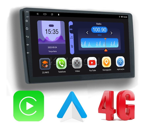 Multimídia Tcross 2018 2019 2020 2021 2022 2023 V2 Octa 4g