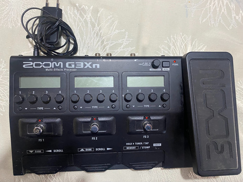 Pedal De Efecto Zoom G3xn  Negro