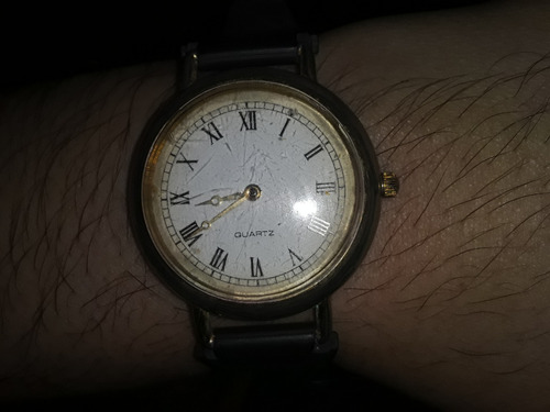 Reloj Metálicos  En Dorado Números Romanos!!! *** Di