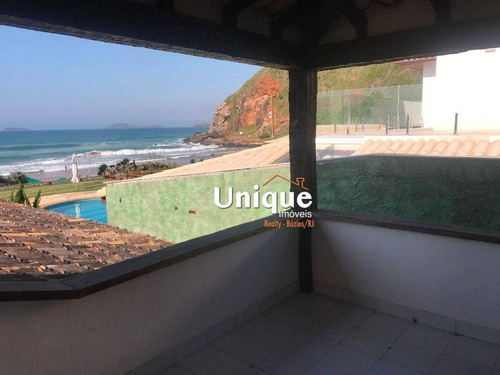 Imagem 2 de 30 de Pé Na Areia Em Geribá Com 10 Dormitórios À Venda, 3000 M² Por R$ 8.000.000 - Geribá - Armação Dos Búzios/rj - Ca1347
