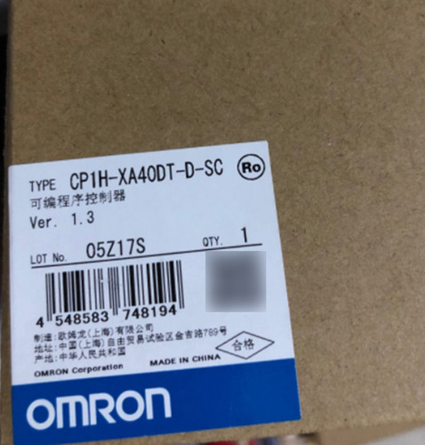 New Omron Cp1h-xa40dt-d-sc Plc Programmable Controller Ttg
