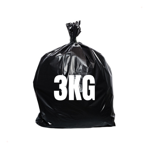Saco De Lixo Preto Reforçado 20 Unidades De 15 Litros - 3kg