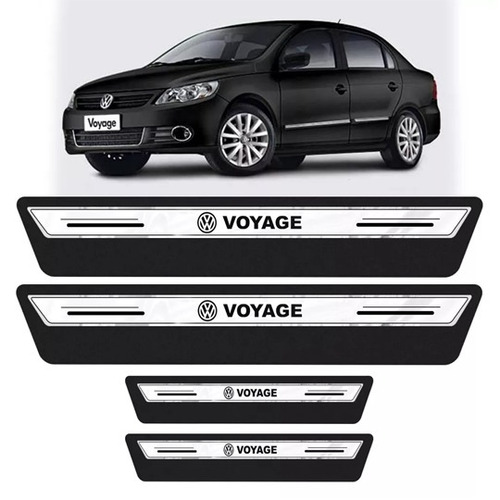 Soleira De Porta Platinum Voyage 2009 Á 2017 G5 G6 - Prata