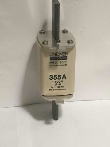 Fusible Nh Tamaño 2 355 500v. Igual Al 3na3254 Siemens (Usado)