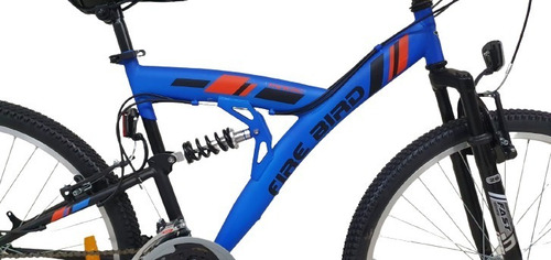 Imagen 3 de 10 de Bicicleta Fire Bird Mtb R.26 Doble Suspension. Envio Gratis