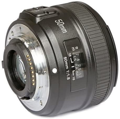 Yongnuo Yn 50 Mm F1,8n Lente Estándar Director Enfoque Manua
