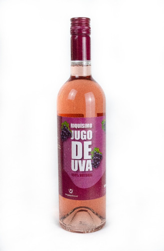 Jugo De Uva Riquísimo Sin Azúcar Agregada Botella 750 Ml X 6