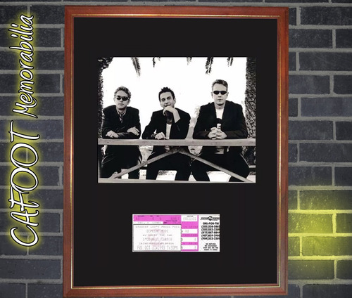 Depeche Mode Foto Y Entrada Concierto Año 1993