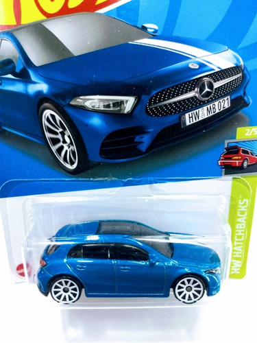 Carrito Hot Wheels Mercedes Benz A Class 2019 Escala 1:64