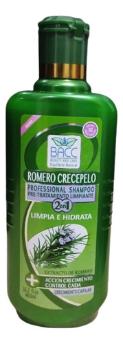 Shampoo De Romero Control Caída Y Fortalece El Cabello