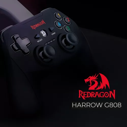 CONTROL INALAMBRICO REDRAGON HARROW G808 PC Y PS3 - Controles