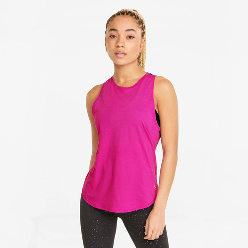 Bividi Puma Stardust Crystalline Tank Deep Orchid Mujer