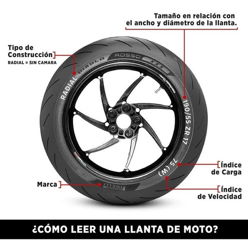Llanta 110/80r18 58h Sc Mt60 Rs Pirelli