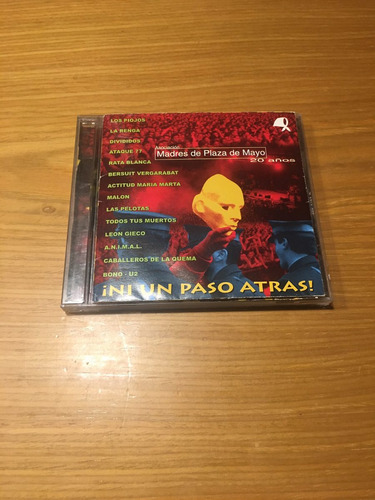 Ni Un Paso Atras Cd U2 Piojos Renga Bersuit Pelotas Dividi 