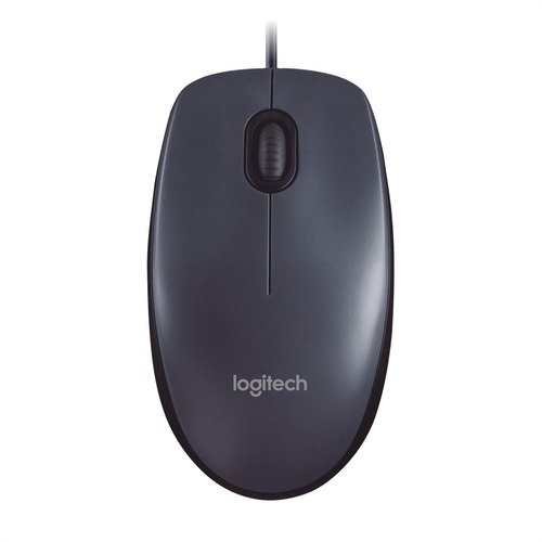 Logitech M90, Mouse Usb De Tamaño Normal, Cómodo, Con Cable