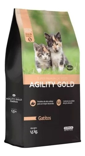 Agility Gold Gatitos 1.5kg