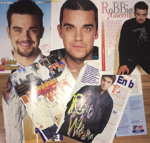 Take That (integrantes) Lote Notas De Revistas Posters (Usado)