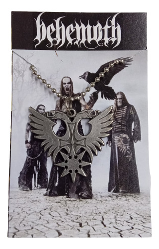 Colgante Metal Banda Death Metal Polaca Behemoth Blackened Behemoth