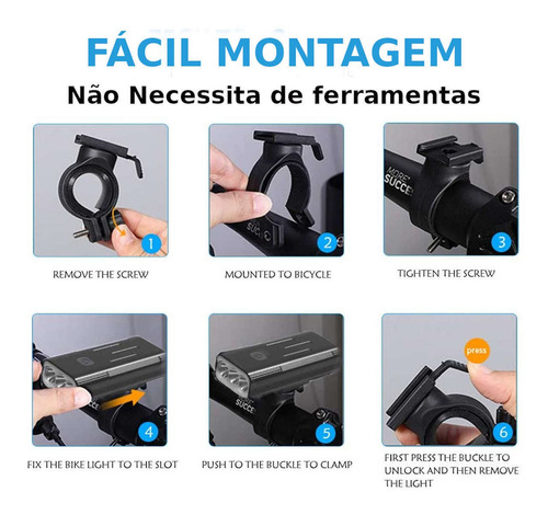 Imagem 4 de 7 de Farol De Bike Bat Embutida 1100 Lm 5200 Mah Kx3 Pr