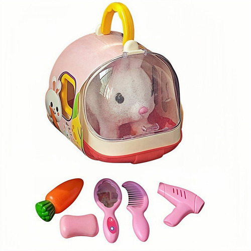 Muñeca Simulada, Conejito, 7 Piezas, Juguetes De Peluche