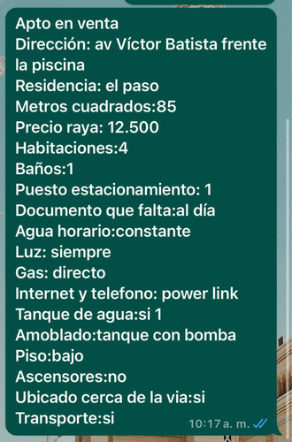 Apartamento Económico Los Teques