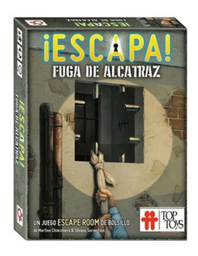 Juego De Mesa Escapa Fuga De Alcatraz Top Toys