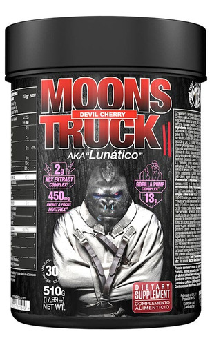 Pre Entreno Moons Truck Aka Lunatico Zoomad Labs 30 Serv