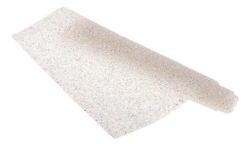 Applique 40 X 24 Cm Cinta Rhinestone Tela De Ab Blanco