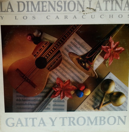 Disco Lp - Dimension Latina / Gaita Y Trombón (Usado)
