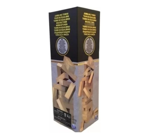 Juego Torre De Equilibrio Spin Master 48 Pzas De Madera 6