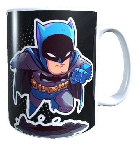 Taza Batman Dc Comic Animado Diseño 2