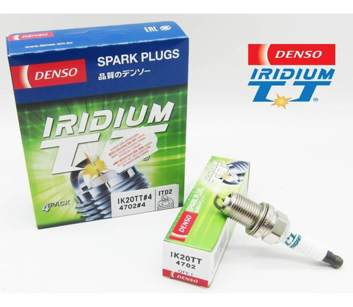 Pack 4 Bujias Power Iridium Para Hyundai Y Kia Denso Japon