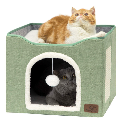 Cama Para Gatos Bedsure Cat Cave Para Gatos De Interior, Tam