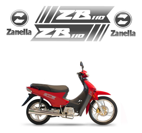 Kit Calcomanias Vinilo Para Zanella Zb 110