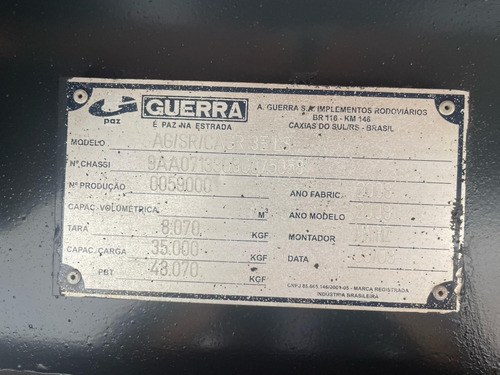 Carreta Grade Baixa Porta Container Ano 08