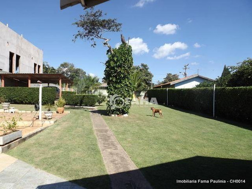 Chácara Com 3 Dormitórios À Venda, 1840 M² Por R$ 1.200.000,00 - Parque Da Represa - Paulínia/sp - Ch0014