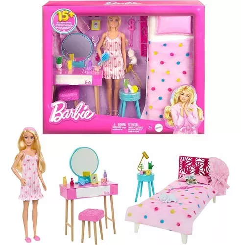 Boneca Barbie Filme Conjunto Quarto Dos Sonhos - Mattel