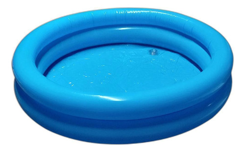 Piscina Inflável Redonda Infantil 2 Anéis 60cm X 12cm Azul