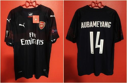 Camiseta Arsenal Talla L # 14 Aubameyang