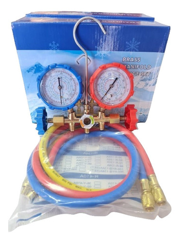 Manometro Aire Acondicionado Multi Gas