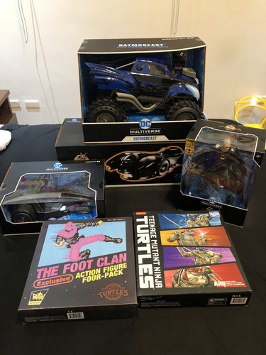 Bst Axn Tmnt Y Foot Soldier 4 Pack Turtles Ninja Tortugas (Usado)