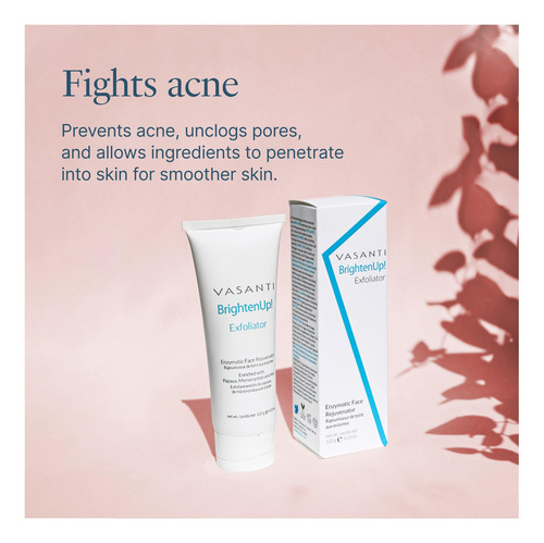 Rejuvenecedor Facial Vasanti ¡brighten Up! Exfoliante Suave,