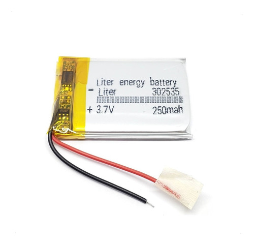 Bateria Lipo 302535 3.7v 250mah 35x25x3mm