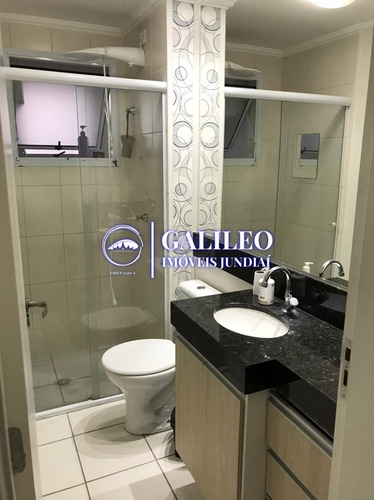 Imagem 4 de 8 de Apartamento No Condomínio Ties No Morada Dos Pássaros Com 2 Dormitórios | Distrito Industrial | Jundiaí | São Paulo - Ap02207 - 71105912