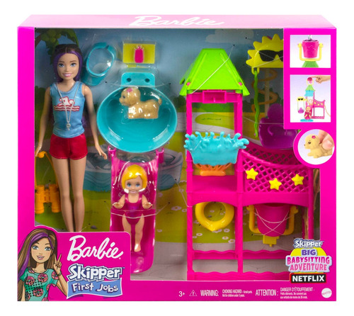 Barbie - Muñeca Skipper Primer Empleo - Hkd80